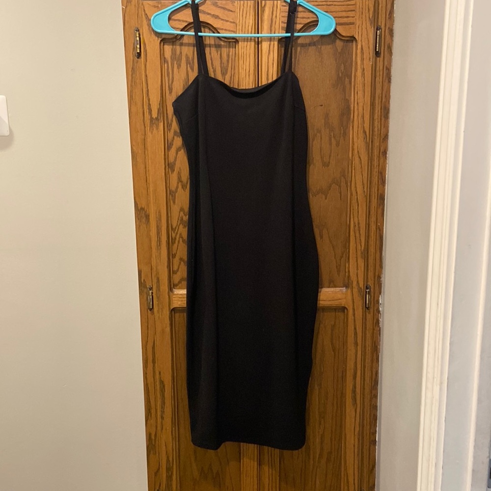 tight black lulus dress